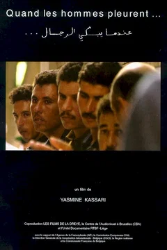 Affiche du film = Quand les hommes pleurent...
