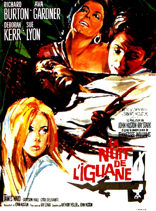 Affiche du film : La Nuit de l'iguane