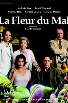 Affiche du film = La fleur du mal