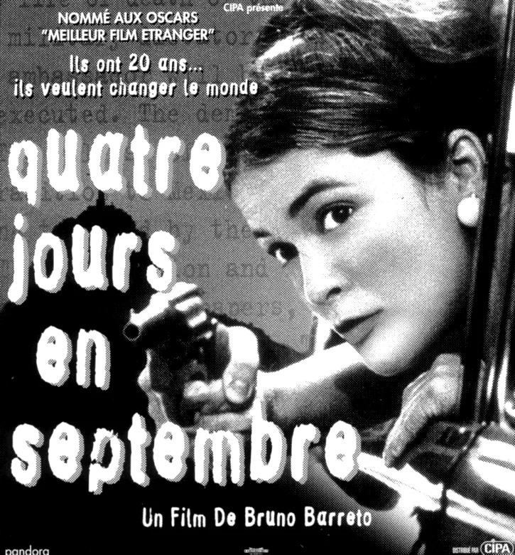 Affiche du film : Quatre jours en septembre