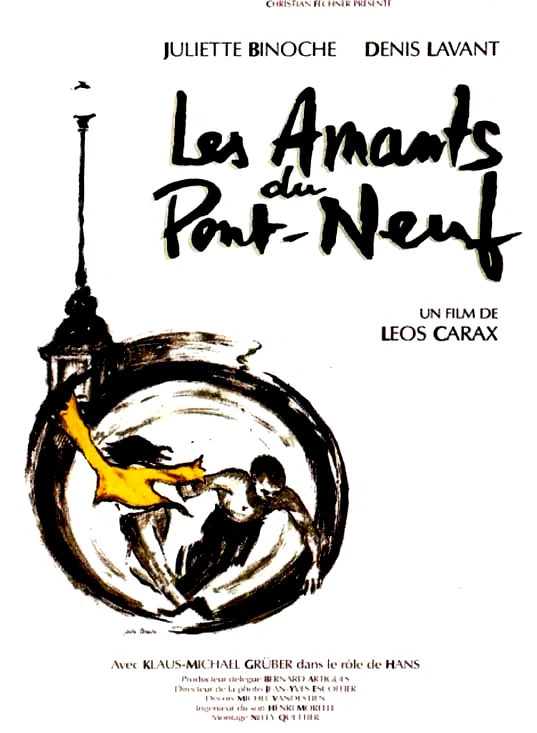Affiche du film : Les Amants du pont-neuf