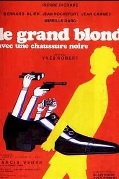 Affiche du film Le Grand Blond avec une chaussure noire