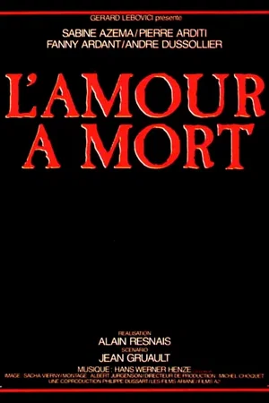 Affiche du film : L'amour a mort