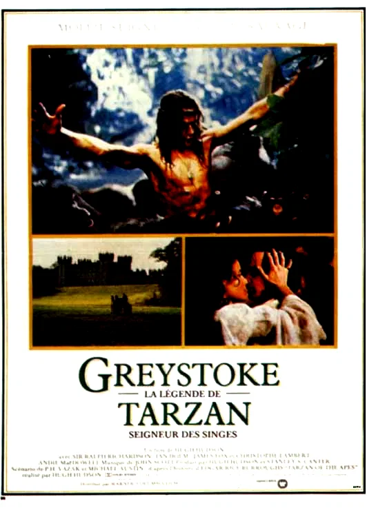 Affiche du film : Greystoke la legende de tarzan