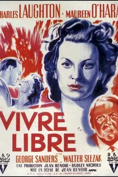 Affiche du film = Vivre libre