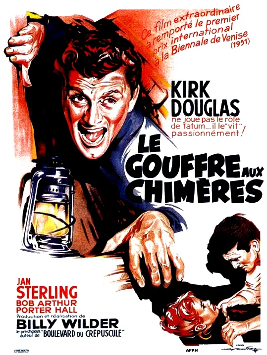 Affiche du film : Le gouffre aux chimeres
