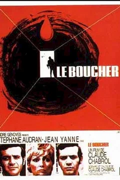 Affiche du film = Le boucher