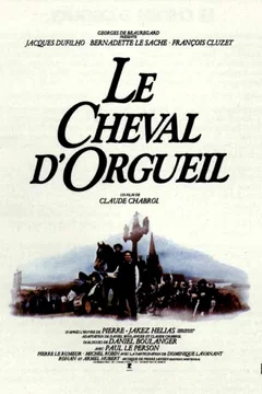Affiche du film Le cheval d'orgueil