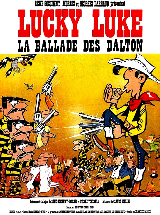 Affiche du film : Lucky Luke, La ballade des Dalton