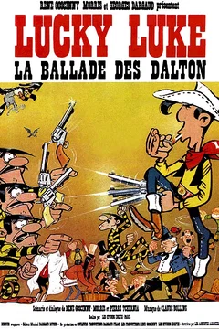 Affiche du film Lucky Luke, La ballade des Dalton