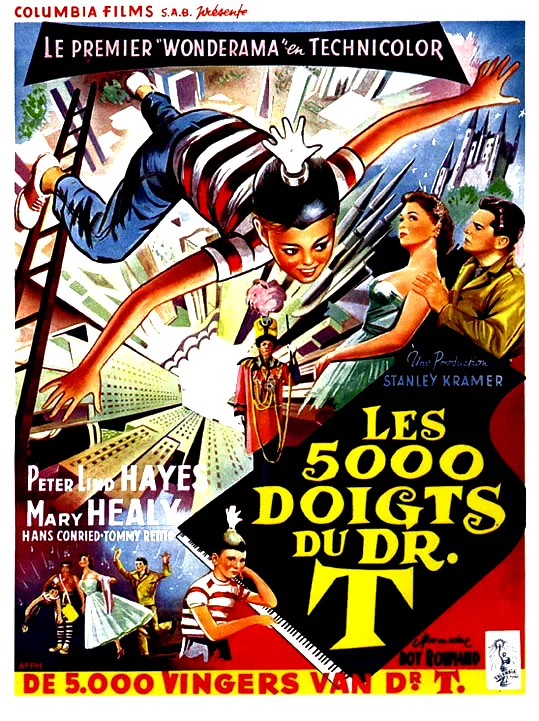 Affiche du film : Les 5000 doigts du docteur t