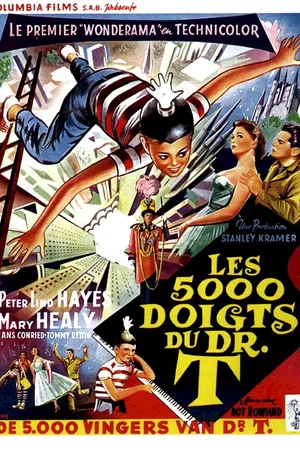 Affiche du film : Les 5000 doigts du docteur t