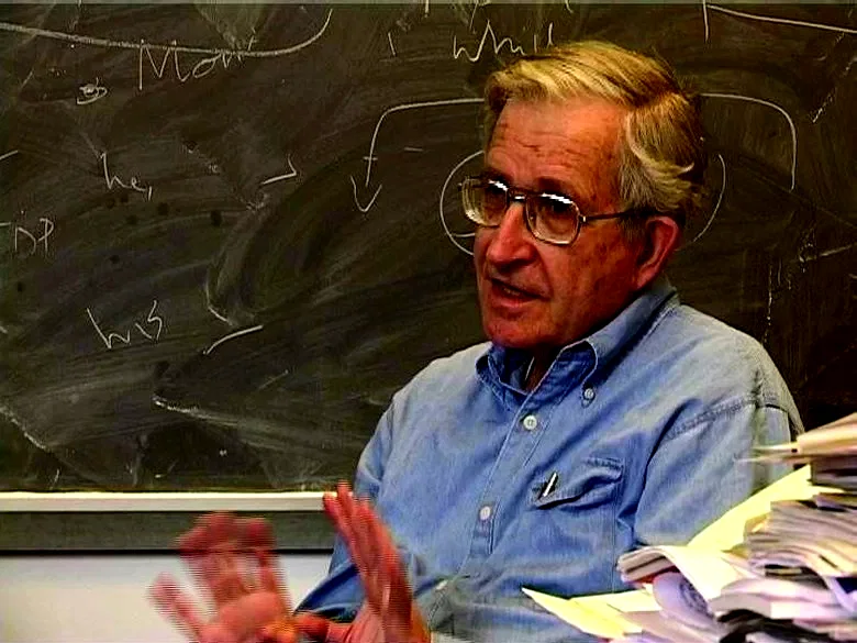 Photo du film : Noam chomsky : pouvoir et terreur