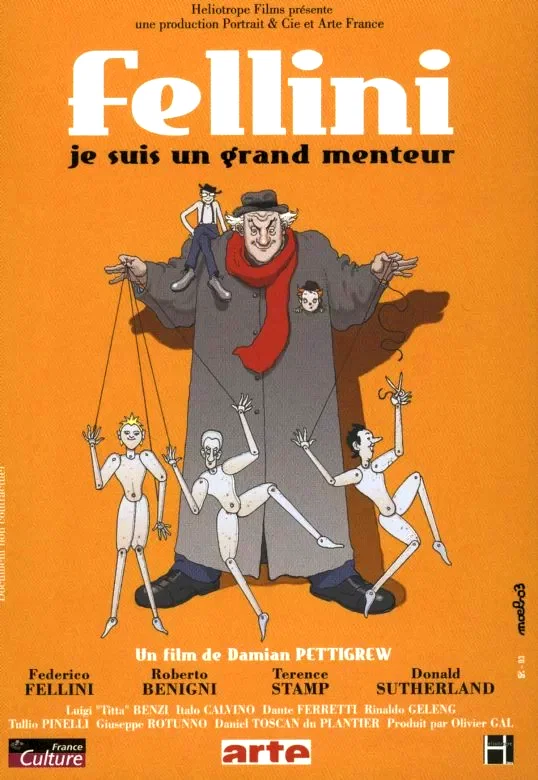 Affiche du film : Fellini : je suis un grand menteur