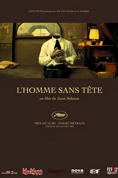 Affiche du film = L'homme sans tete