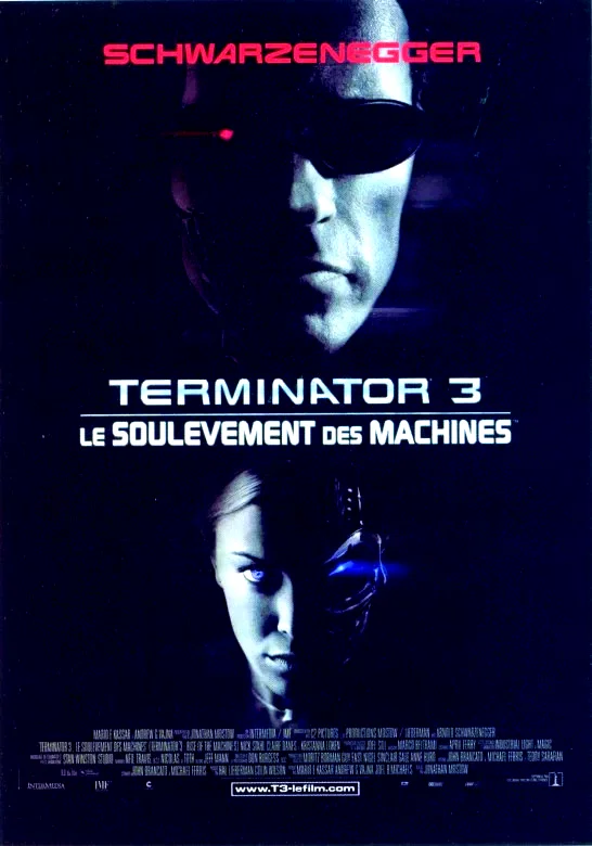 Affiche du film : Terminator 3 : le soulèvement des machines