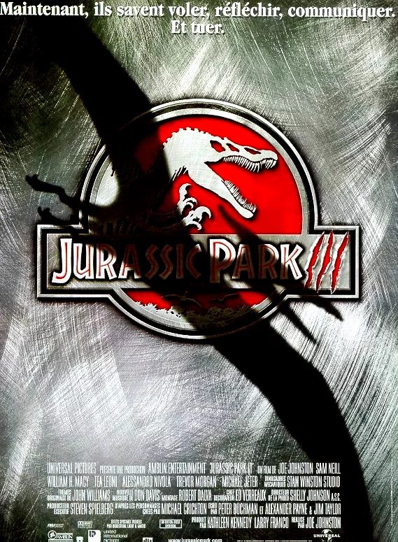Affiche du film : Jurassic park III