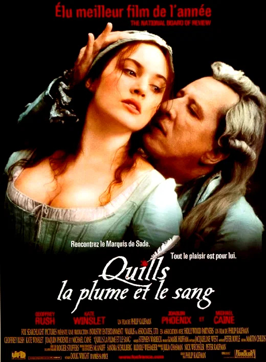 Affiche du film : Quills - la plume et le sang