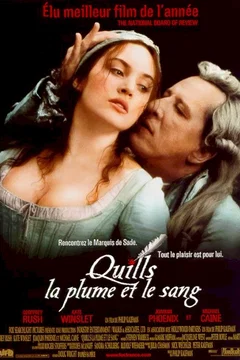 Affiche du film Quills - la plume et le sang