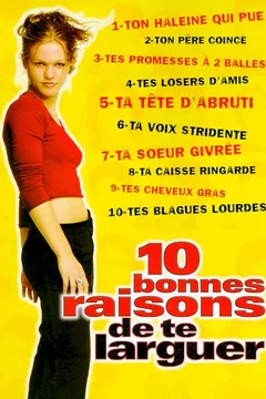 Affiche du film 10 bonnes raisons de te larguer