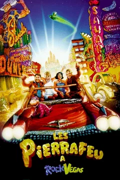Affiche du film Les pierrafeu a rock vegas