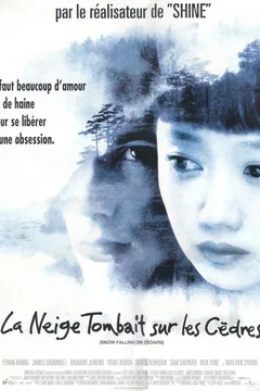 Affiche du film La neige tombait sur les cedres
