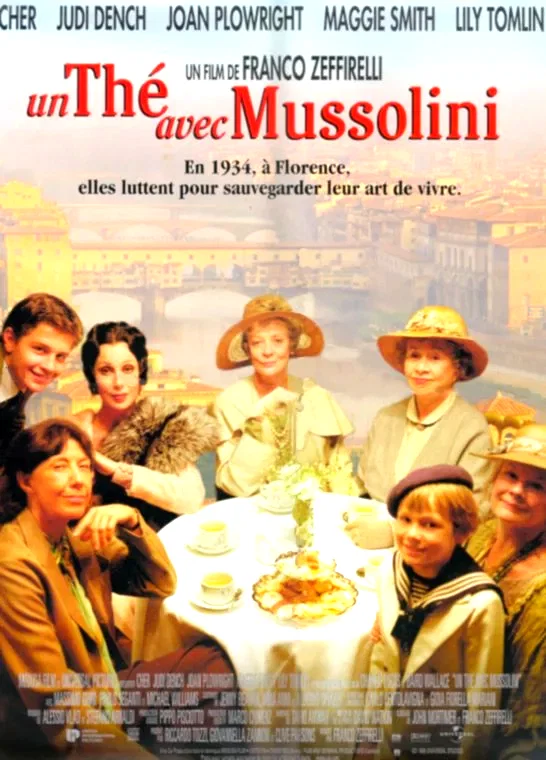 Affiche du film : Un the avec mussolini