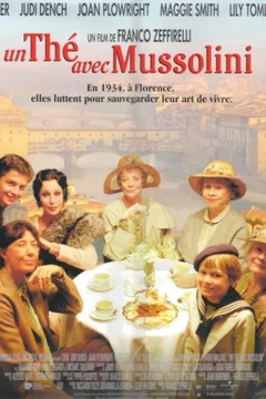 Affiche du film Un the avec mussolini