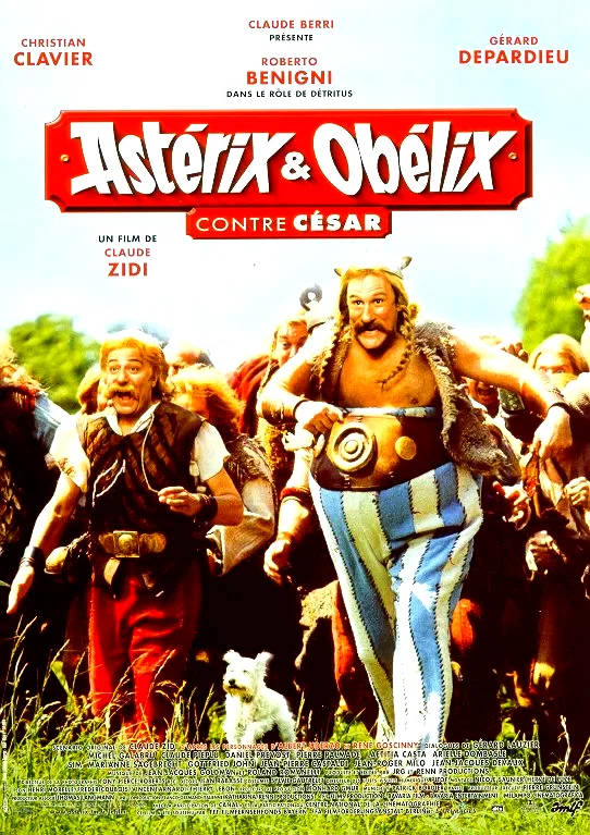 Affiche du film : Astérix et Obélix contre César