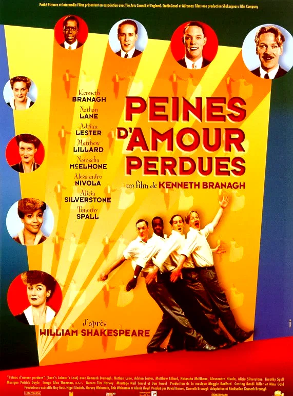 Affiche du film : Peines d'amour perdues
