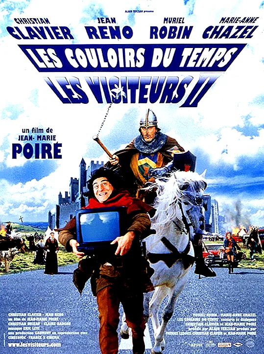 Affiche du film : Les couloirs du temps (les Visiteurs)