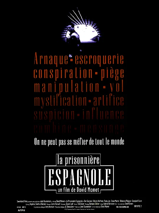 Affiche du film : La prisonniere espagnole