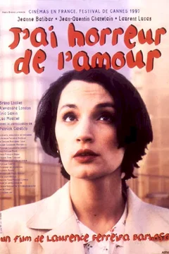 Affiche du film = J'ai horreur de l'amour
