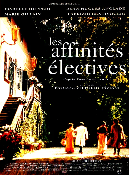 Affiche du film : Les affinités éléctives