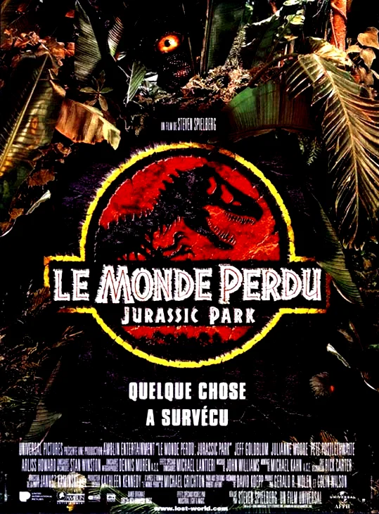 Affiche du film : Jurassic park II : Le monde perdu