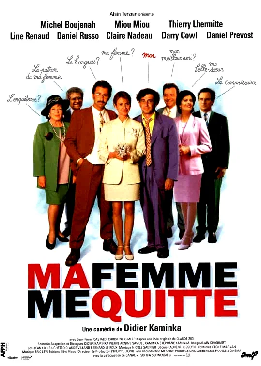 Affiche du film : Ma femme me quitte