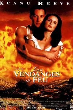 Affiche du film Les vendanges de feu