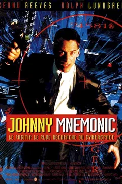 Affiche du film = Johnny mnemonic