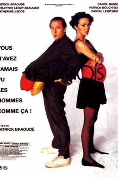 Affiche du film = Neuf mois