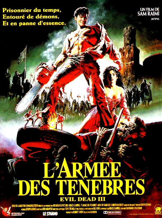Affiche du film : Evil Dead III : L'armée des tenebres