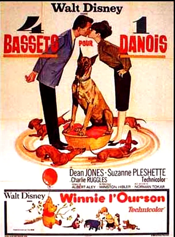 Affiche du film : Quatre bassets pour un danois