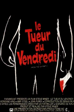 Affiche du film Vendredi 13, chapitre II : le tueur du vendredi