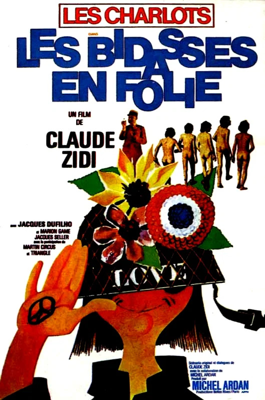 Affiche du film : Les bidasses en folie
