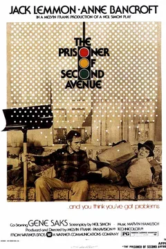 Affiche du film Le prisonnier de la 2eme avenue