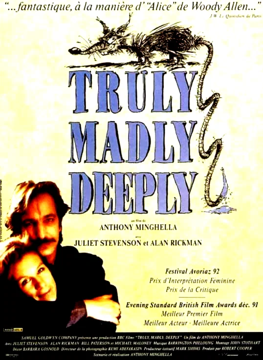 Affiche du film : Truly, madly, deeply