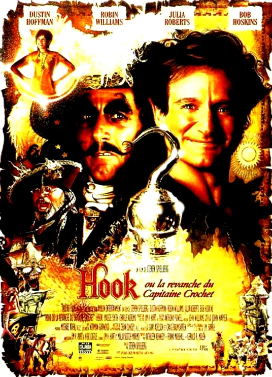 Affiche du film : Hook ou la revanche du Capitaine Crochet