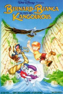 Affiche du film = Bernard et Bianca au pays des kangourous