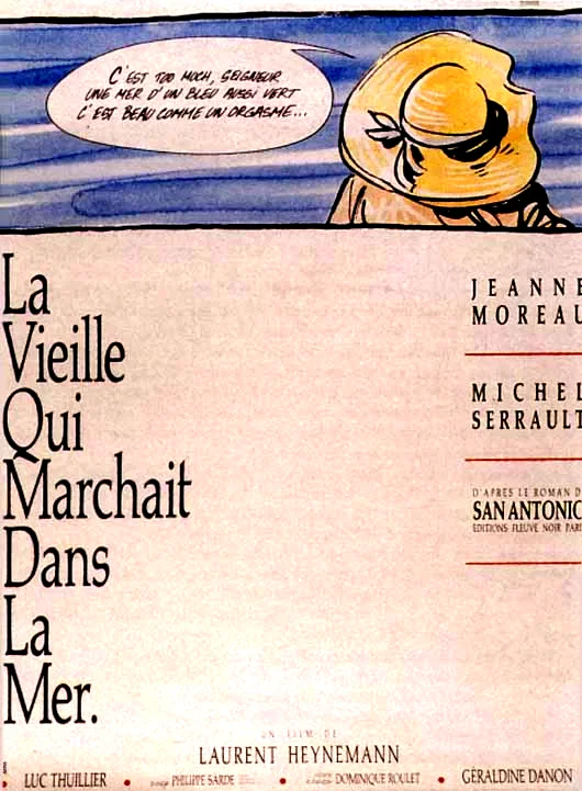 Affiche du film : La Vieille qui marchait dans la mer