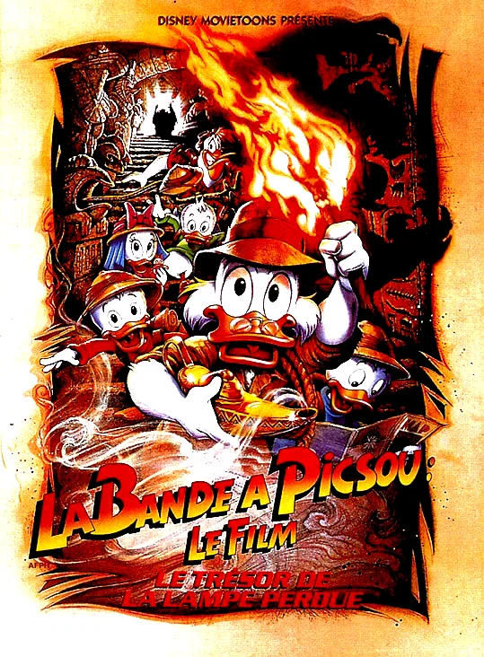 Affiche du film : La Bande à Picsou : le trésor de la lampe