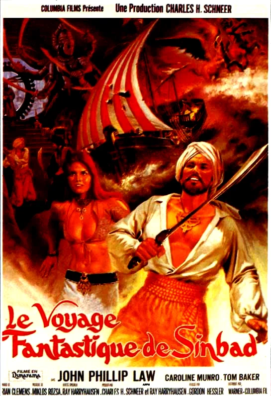 Affiche du film : Le voyage fantastique de Sinbad